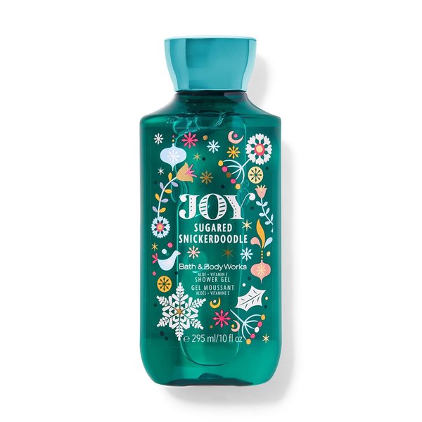 Bath and Body Works Joy Sugared Snickerdoodle Shower Gel Body Wash 10 Ounce Ale Vitamin E