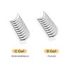 Volume Lash Extensions 7D 0.07mm D Curl 12mm Short Stem Premade Fans Soft|Optinal 3D|4D|5D|6D|7D|8D 0.07/0.10mm C/D 8-20mm Mix-9-16mm 12-15mm 8-15mm|(7D 0.07D 12mm)