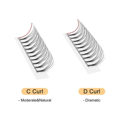 Volume Lash Extensions 7D 0.07mm D Curl 12mm Short Stem Premade Fans Soft|Optinal 3D|4D|5D|6D|7D|8D 0.07/0.10mm C/D 8-20mm Mix-9-16mm 12-15mm 8-15mm|(7D 0.07D 12mm)