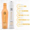GK HAIR Color Shield Shampoo and Moisturizing Conditioner Kit with no Paraben and Sulfate for Environmentally Stressed Heat Damaged and Color Treated Hairs