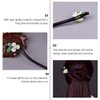 Lurrose Chinese Hair Stick Vintage Flower Hair Stick Japanese Wood Chopsticks for Women Girls Hair Styling