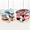 jidachuang Kids Travel Pillows Fox Neck Pillow Animal U-Shaped Plush Fur Warm Cartoon Comfortable Luggage Pillow for Airplanes Planes Car Train (Pink)