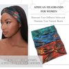 SAWINDA Boho Headbands for Women Elastic Non-slip Twist Knotted Hair Bands Yoga Running Sports Soft Frabic Hair Wrap Sweats Bandanas Accessories for Girls (Pack of 3)