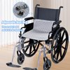 MatFirsmo Wheelchair Waterproof Chair Pads for Incontinence, Washable Anti-Slip Wheelchair Pads for Seat with Adjustable Strap, Reusable Highly Absorbent Wheelchair Seat Cover Pad 27.5" x 19.68"