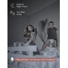 nooie Baby Monitor with Camera 2 Pack,WiFi Baby Monitor Camera,360-degree1080P,Smart Baby Camera with Motion Tracking,Night Vision,Two Way Audio&Sound Detection,Works with Alexa,SD Card and Cloud