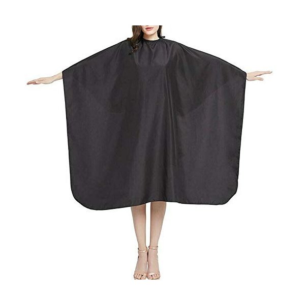 Original CreaClip Hair Cutting Cape - With Line Closure and All Fit One Collar, Haircut Cape, Salon Cape - Hair Cape for CreaClip Hair Cutting Tool