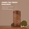 ISNTREE Green Tea Fresh Emulsion 120ml 4.05 fl.oz | Green tea extract from Jeju | Balances Oil & Moisture | Lightweight texture