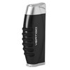 Vertigo Blitz Single Torch Lighter w/ Fold-Out Punch (Black)