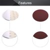 Utoolmart PSA Sanding Discs, 10-inch Self Stick Adhesive Back Sandpaper, 80 Grits No-Hole Aluminum Oxide Sanding Paper, for Random Orbital Sander, Wood, Metal Polishing, 3 Pcs