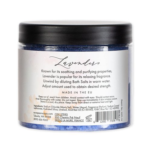 Pre de Provence Provincial Collection Luxurious & Soothing, Bath Salts, 500 Grams, Lavender