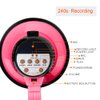 MyMealivos Portable Megaphone Bullhorn 20 Watt Power Megaphone Speaker Voice and Siren/Alarm Modes with Volume Control and Strap (Deeppink)…