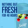 Secret Fresh Clear Gel Deodorant for Women, Summer Berry, 2.6 oz each, Pack of 2