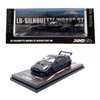 1:64 Scale Diecast Model Car Compatible with LB-Silhouette Works GT Nissan 35GT-RR Black Carbon Limited Edition by Inno64 IN64-LBWKR35-FC