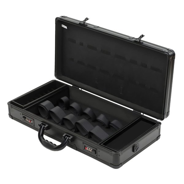 Gdrasuya10 Professional Barber Supplies Case Clipper Bag Portable Tool Box Scissors Shavers Organizer Travel Hair Cutting Grooming Kit Suitcase