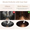 Rich Choices Hair Toppers for Women Real Human Hair Remy Human Hair Topper for Women 12inch #JL613 Brown to Bleach Blonde Hair Toppers for Thinning Hair Clip in Hair Topper Silk Base More Realistic