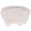 25pcs 25 * 25 * 86mm Craft paper box for lip gloss 350gms lipstick packing box for lipgloss tubes(White paper box 25pcs)