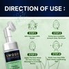 SWOSH Aloe Vera & Neem Foaming Face Wash For Pimple Prone & Oily Skin- No Parabens, Sulphate, Silicones & Color (with Built-in Face Brush), 100 ml/ 3.38 fl oz