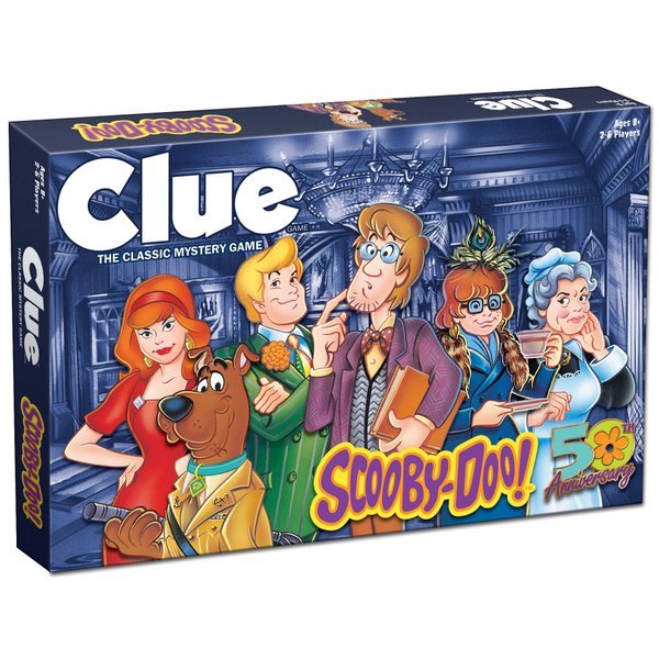 CLUE: Scooby-Doo Board Game | Official Scooby-Doo Merchandise Based on The Popular Scooby-Doo Cartoon | Classic Clue Game Featuring Scooby-Doo Characters | Gather The Gang and Solve The Mystery!