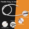 Askcable 18/2 AWG 100FT Electrical Wire 18 Gauge 100 Feet 2 Conductor Speaker Wire CL2 Rated Speaker Cable Wire White Jacket Outdoor Direct Burial in Ground in Wall Extension Cord Cable Red Black