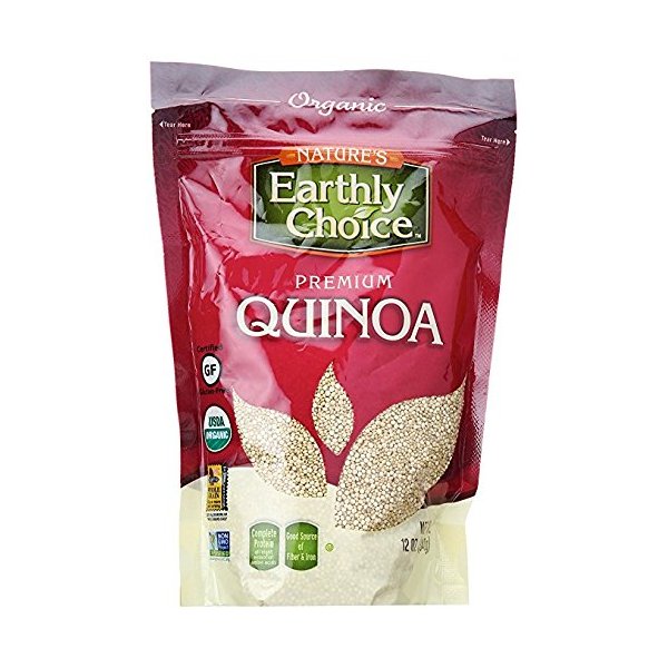 Nature's Earthly Choice Premium Quinoa Gluten Free 12 Oz. Pack Of 6.