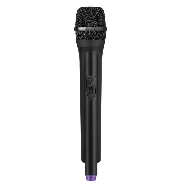 Ipetboom Simulated Microphone Toy, 1 Pc Fake Microphone Pretend Play Mic Microphone Karaoke Prop Fun Birthday Party Favors