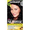 Garnier Nutrisse Nourishing Hair Color Creme, 11 Blackest Black (Packaging May Vary)