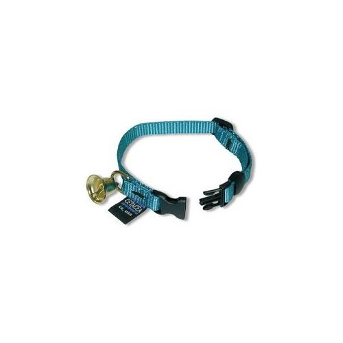 Safety Quick-Release Cat Collar with Bell - Forest Green