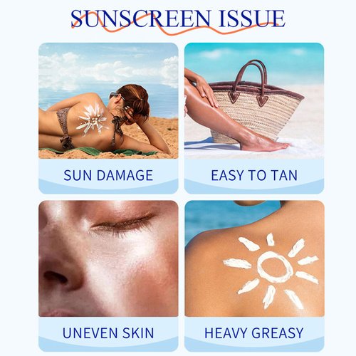 ARCHIDATE Sunscreen High SPF 90, Moisturizing Sun screen Lightweight Non Rapid Film Formation, All Day Waterproof Long Lasting Broad Spectrum Sunscreen for Face and Body Against UVA UVB