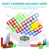 kykake 48 Pcs Swing Stack High Child Balance Building Toy, Stacking Blocks Balance Game, DIY Assembling Versatile Toy Board Table Games, Brain Game Building Block New Year's Gift