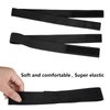 12 Pieces Wig Edge Elastic Band Adjustable Wig Band Edge Grip Band Wig Support Band Non Slip Wig Accessories for Making Wigs Women Men Hair Styling, Width 0.98 Inch 1.2 Inch and 1.38 Inch, Black