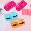 Beaupretty 12pcs Eyelash Face Support False Eyelash Case False Eyelash Tray False Eyelash Holder Pvc Artificial Storage Box Eyelash False Display Tray Eyelash Tray Container