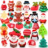 nobasco Squishies, 28 Pack Mochi Squishy Toys - Christmas Kawaii Cat Squishys Slow Rising Animals - Party Favors, Goodie Bag, Birthday Gifts, Mini Squishies Stress Reliever Toy Pack