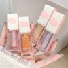 5Pcs Hydrating Lip Glow Oil, Moisturizing Lip Oil Transparent Plumping Lip Gloss Long Lasting Nourishing Non-sticky, Lip Oil Tinted for Lip Care and Dry Lips (B)