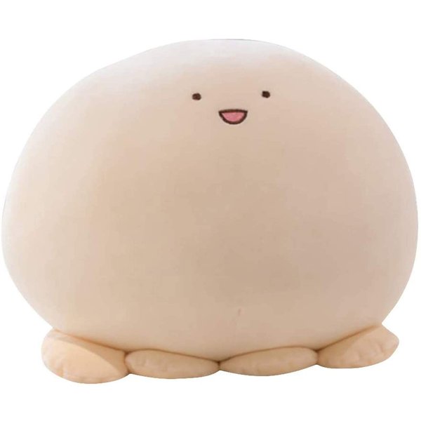 REFAHB Stuffed Animal 9 inch Cute Octopus Plush Fat Cartoon Cylindrical Kawaii Nap Body Pillows, Super Soft Hugging Toy Gifts for Kids Bedding, Sleeping