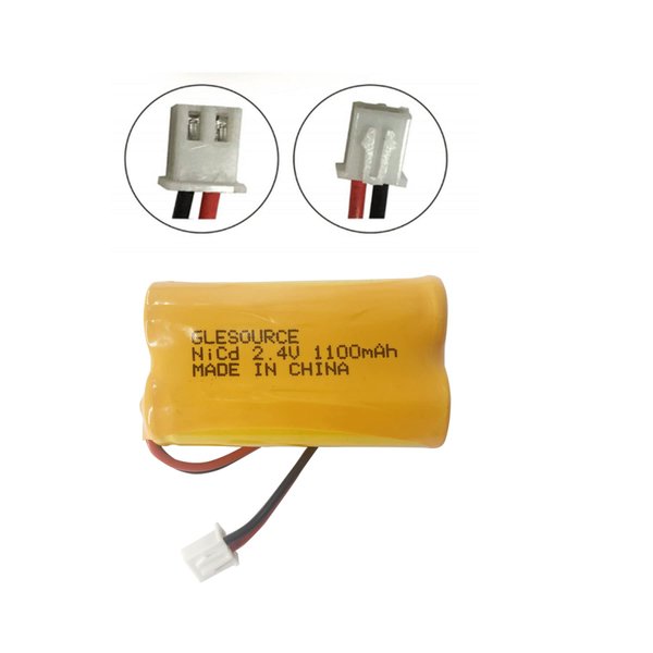 GLESOURCE (4 Pack 2.4V 1100mAh Battery Replacement for Exit Sign Emergency Light Exitronix 10010036 Lithonia 10010034 Interstate NIC1394 BEL-179