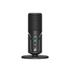 Sennheiser Professional Profile - USB Cardioid Condenser Microphone & Table Stand, 1.2 m USB-C Cable - Mute Button, Built-in Headphone Jack, Gain, Mix & Volume Control, for PC & Mac,Black