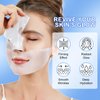 HUYEHF Collagen Face Mask, Hydrating Overnight Hydrogel Mask, Pore Minimizing, Elasticity Improvement, Firming, Moisturizing Bio Collagen Facial Mask- 6 Pack