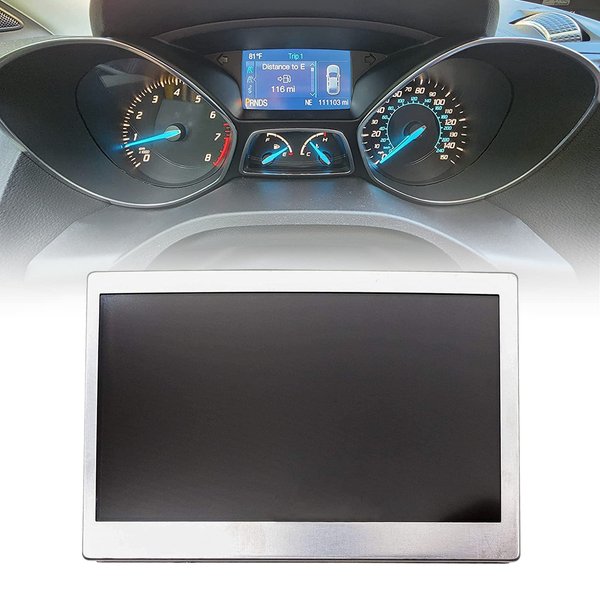 SecosAutoparts LCD Display Color Screen Compatible with Ford Focus 2014 2015 2016 Compatible with Ford Escape 2013 2014 2015 2016# LQ042T5DZ11 LQ042T5DZ13A 150 MPH Speedometer Instrument