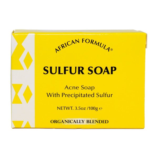 Sulfur Soap Jabon de Azufre (6-PACK) Acne Treatment Facial Soap (3.5oz)