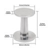 Ezebesta Dual-Sided Espresso Hand Tamper 51mm and 58mm Dual Ended Tamper Coffee Ground Press Barista Tool for Portafilter Machine
