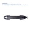 Exterior Door Handle Front Drive Side Compatible with Toyota Camry 2012-2017 Without Keyless Entry,Black
