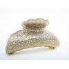 Generic Art deco champagne gold sparkle hair claw clip for thick hair