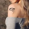 Oottati 2 Sheets Small Cute Temporary Tattoo Stickers Dolphin Arm suit for Kids Women Fake Tattoos That Look Real and Last Long