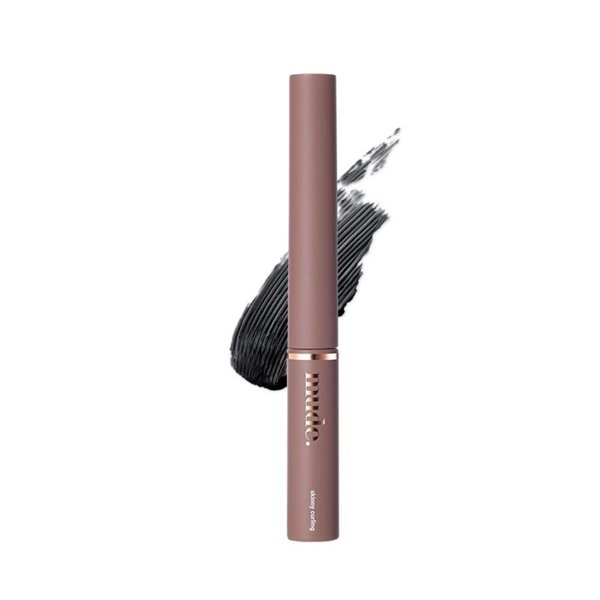 mude Inspire Skinny Curling & Multi-Fixer Volumizing Lengthening Curling Mascara for Dramatic Lashes Smudge-Proof Water-Proof Stays on All Day (01 Black)