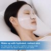 6PCS Skinqueen Bio Collagen Face Mask, Bio-Collagen Deep Mask, Pure Collagen Films Korean Deep Hydrating Firming Overnight Hydrogel Mask