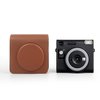 Rieibi PU Leather Case for Fujifilm Instax SQ40 - Polaroid SQ40 Camera Case for Fujifilm Instax Square SQ40 Instant Camera - Vintage Fuji SQ40 Bag Cover with Strap - Brown