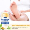 60% Urea plus 2% Salicylic Acid Foot Cream Moisturizer for Dry Cracked Feet Knees Elbows Hands Hydrates &Nourish Foot Care for Softens Skin Exfoliates Dead Skin Smoothing Skin Women and Men 1.41oz