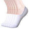 DIBAOLONG Womens No Show Socks Non Slip Flat Boat Line Low Cut Socks 6 Pairs