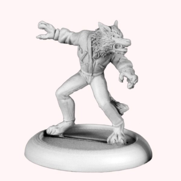 REAPER Miniatures 50211 Chrono Tommy The Wolf Man