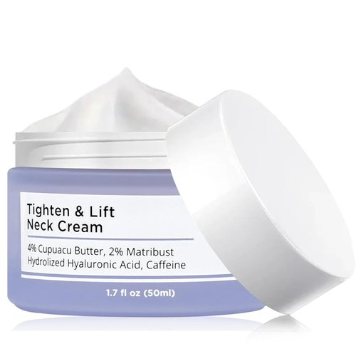 Virularty Neck Firming Cream, Firming Neck Cream, Tighten and Lift Neck Cream Care Moisturizer Face Cream